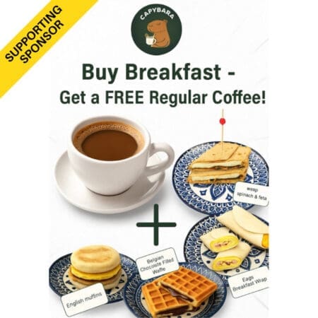 capybara cafe sponsor offer